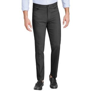 Tommy Hilfiger Mens Pants 30 x 30 Modern Fit TH Flex 4-Pocket Charcoal Gray